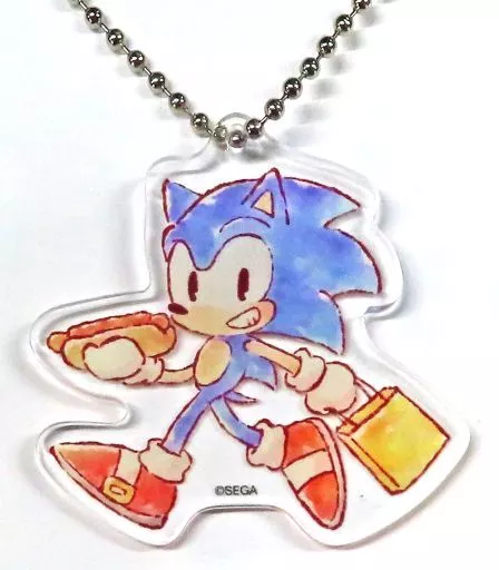 ソニック・ザ・ヘッジホッグ SEGAラッキーくじ アクリルキーホルダー シルバー ソニック・ザ・ヘッジホッグ コラボ アクリルキーホルダー