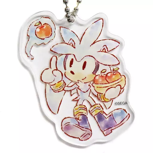ソニック・ザ・ヘッジホッグ SEGAラッキーくじ アクリルキーホルダー シルバー ソニック・ザ・ヘッジホッグ SEGAラッキーくじ アクリルキーホルダー