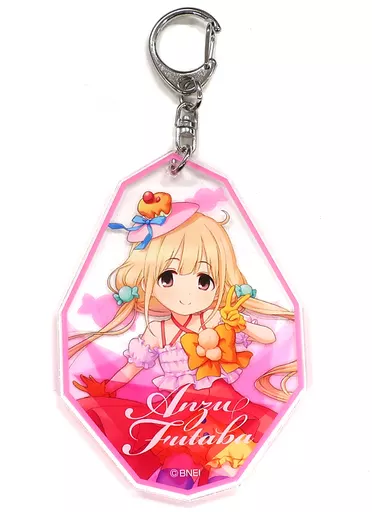 双葉杏(左手ピース/胸にリボン) アクリルキーホルダー 「アイドルマスター シンデレラガールズ」 アイドルマスターオフィシャルショップ くじM＠STER B賞