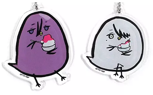 陽泉 ひよこのバスケ ペアアクリルキーホルダーセット 縁側 「黒子のバスケ」