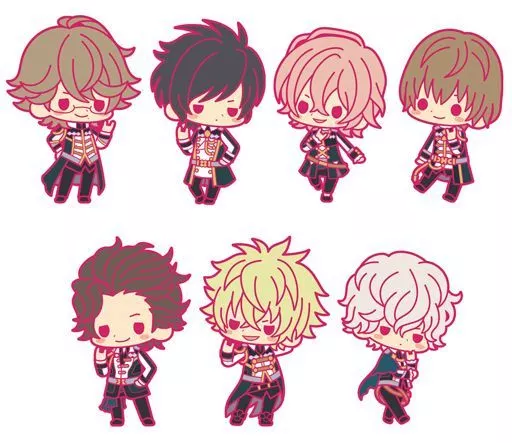 全7種セット 「esシリーズnino ラバーストラップコレクション 劇場版 うたの☆プリンスさまっ♪ マジLOVEキングダム RAGING ver.2」