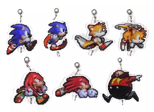 全7種セット 「SEGA60th×ヴィレッジヴァンガード ブラインドアクリルチャーム」
