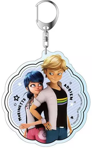 A デカキーホルダー 「ミラキュラス レディバグ＆シャノワール」