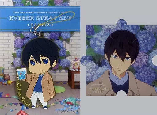 七瀬遙 Link up Smile! Birthday ラバーストラップセット 「Free!」