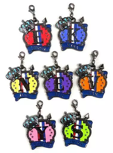 全7種セット 「うたの☆プリンスさまっ♪ マジLOVELIVE 7th STAGE トレーディングモチーフチャーム RAGING Ver.」