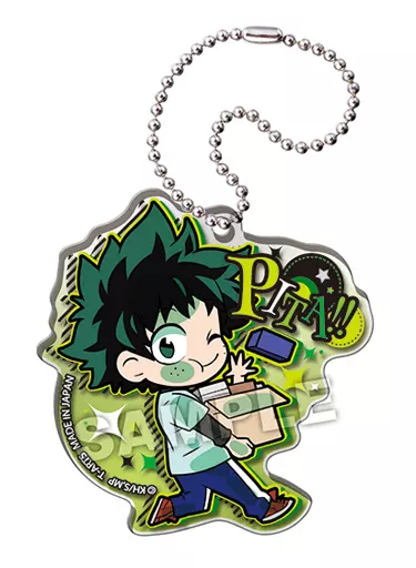 緑谷出久 「ぴた!でふぉめ 僕のヒーローアカデミア OP アクリルキーホルダー」