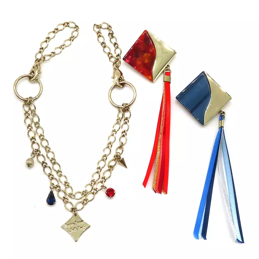 蒼紅 2way帯留めチャームセット 「CAPCOM CAFE×戦国BASARA バトルパーティ」