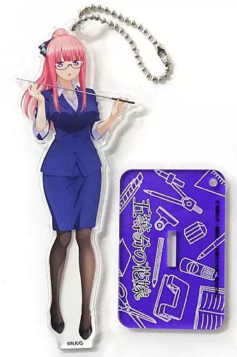 中野二乃先生 描き下ろしアクリルスタンドキーホルダー 「五等分の花嫁」 TSUTAYA限定