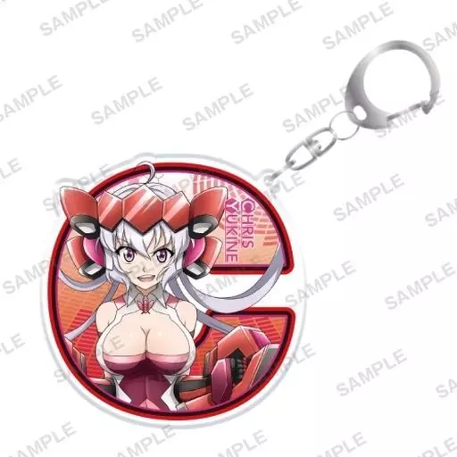 雪音クリス 「戦姫絶唱シンフォギアXD UNLIMITED トレーディングイニシャルアクリルキーホルダー」