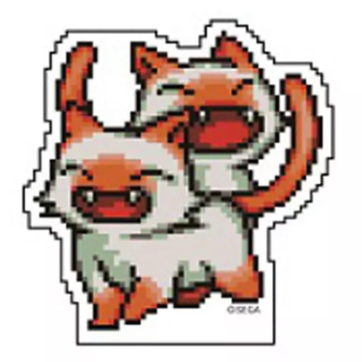 ふたごのケットシー 「ぷよぷよ通 ピクセルマスコット」