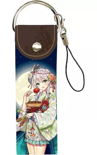 01.姜維 夏夜祭りver. ビッグレザーストラップ 「放置少女～百花繚乱の萌姫たち～」