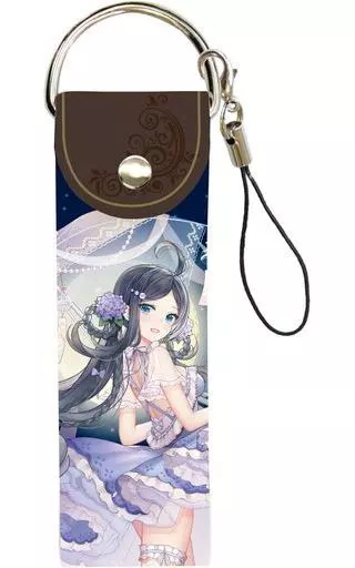05.蔡文姫 梅雨の候ver. ビッグレザーストラップ 「放置少女～百花繚乱の萌姫たち～」