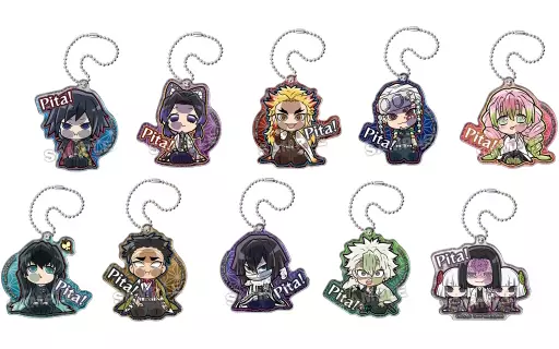 全10種セット 「ぴた!でふぉめ 鬼滅の刃 アクリルキーホルダー vol.4」