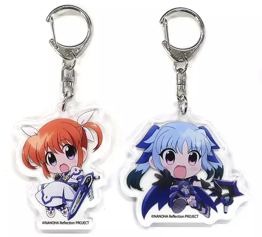 なのは＆レヴィ アクリルキーホルダー2個セット 「Blu-ray 魔法少女リリカルなのは Reflection アニメイト限定超特装版」 同梱特典