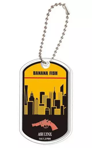 01.アッシュ・リンクス＆奥村英二 クリアドッグタグセット(2枚組) 「BANANA FISH」
