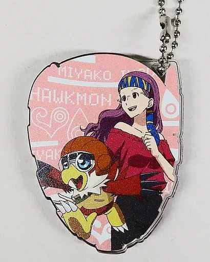 井ノ上京＆ホークモン 「デジモンアドベンチャー LAST EVOLUTION 絆 MEETING CAFE in アニON STATION 後期 D-3型ドミテリア アクリルキーホルダー」