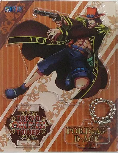 雑貨　ポートガス・D・エース アクリルスタンドチャーム 「ワンピース」 麦わらストア限定