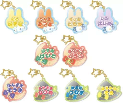 雑貨　全10種セット 「あんさんぶるスターズ!! おなまえアクキーコレクション Vol.4」