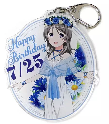 知名もえか デカキーホルダー 2019 Birthday ver. 「劇場版 ハイスクール・フリート 横須賀女子海洋学校模擬店 in MAGNET by SHIBUYA109」