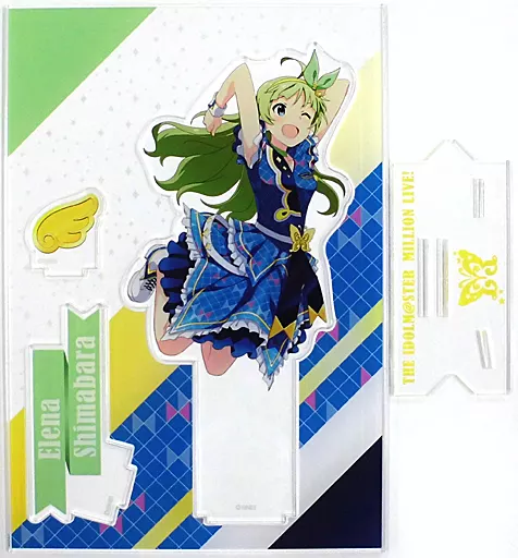 島原エレナ アクリルスタンド インフィニット・スカイver. 「アイドルマスター ミリオンライブ! シアターデイズ×アトレ秋葉原」
