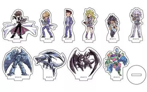 雑貨　全10種セット 「遊☆戯☆王デュエルモンスターズ アクリルぷちスタンド 02.グラフアートデザイン」
