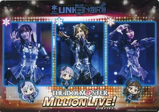 EScape アクリルパネル 「Blu-ray THE IDOLM＠STER MILLION LIVE! 6thLIVE TOUR UNI-ON＠IR!!!! LIVE Blu-ray Fairy STATION ＠FUKUOKA」 A-on STORE/L-MART/アスマート購入特典