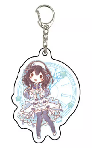 鷺沢文香 「アクリルキーホルダー アイドルマスター シンデレラガールズ 02.トレーディング グラフアートデザイン第2弾」
