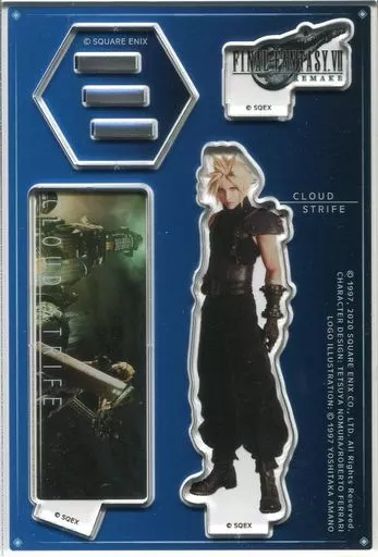 FF7　リメイク　アクリルスタンド　主人公　クラウドストライフ クラウド・ストライフ】ファイナルファンタジーVII リバース ミニ
