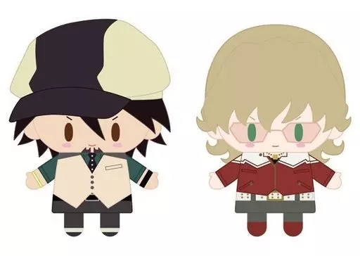 鏑木・T・虎徹＆バーナビー・ブルックス Jr. フィンガーマスコット・パペラセット 「TIGER ＆ BUNNY」