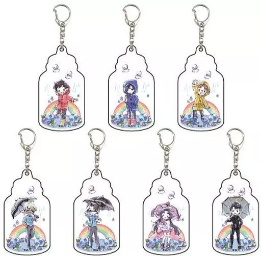 全7種セット 「さらざんまい アクリルキーホルダー 03.梅雨ver. グラフアートデザイン」