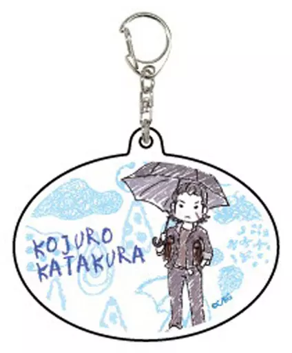片倉小十郎 「アクリルキーホルダー 学園BASARA 04.梅雨ver. グラフアートデザイン」