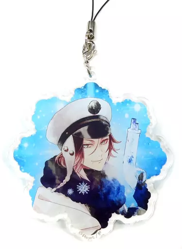 逆巻ライト アクリルストラップ 「DIABOLIK LOVERS 氷血祭 -絶対零度- くじ Diamond dust Type A」 C-3賞