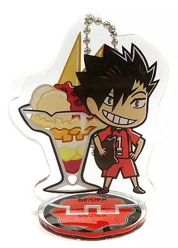 黒尾鉄朗 「ハイキュー!! TO THE TOP×animatecafe トレーディングアクリルスタンドキーホルダー コラボフードver.」
