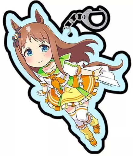 グラスワンダー アクリルキーホルダー 「うまよん」