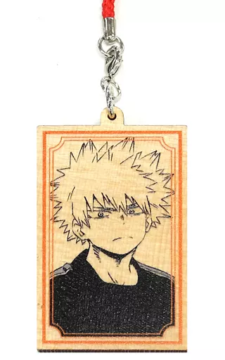 爆豪勝己(豪快な手筒花火ver.) 木札ストラップ 「僕のヒーローアカデミア キャラポップストア」 創造って!売るよ!やおよろずや