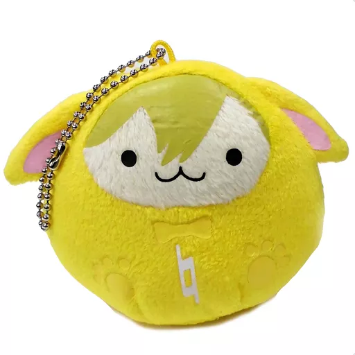 六弥ナギ ぬいぐるみキーホルダー うさだるま 「アイドリッシュセブン」（チェーン欠品）