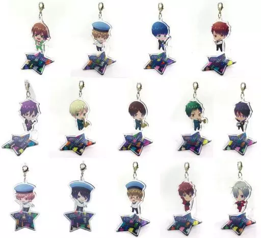 全14種セット 「スタミュ STAR-MYU AYANAGI ON STAGE 2019 トレーディング アクリルチャーム」