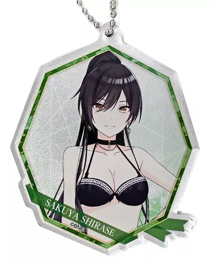 白瀬咲耶(ホログラム) 「アイドルマスター シャイニーカラーズ トレーディングアクリルキーホルダー 第1弾」 アイドルマスター×東急ハンズ SUMMER LAB 2020グッズ