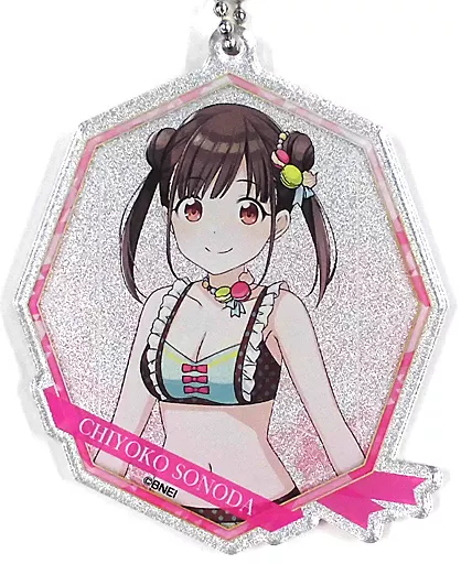 園田智代子(ホログラム) 「アイドルマスター シャイニーカラーズ トレーディングアクリルキーホルダー 第1弾」 アイドルマスター×東急ハンズ SUMMER LAB 2020グッズ