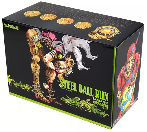 雑貨　STEEL BALL RUN 文庫版コミックス全巻収納BOX 「コミックス ジョジョの奇妙な冒険 第七部 スティール・ボール・ラン(文庫版)」 全巻セット購入特典