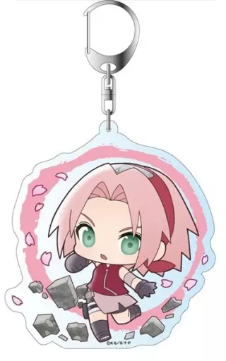 春野サクラ(忍術ver.) ぷにキャラ デカキーホルダー 「NARUTO-ナルト- 疾風伝」
