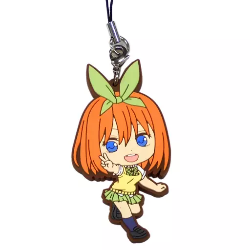 中野四葉(制服) ラバーストラップ きゅんキャラいらすとれーしょんず 「一番くじ 五等分の花嫁」 G賞