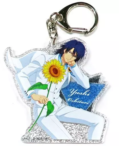 忍足侑士 ラメアクリルキーホルダー ハッピーサマーバレンタインver. 「新テニスの王子様 RisingBeat Happy summer Valentine 2020 POP UP SHOP in 渋谷マルイ」