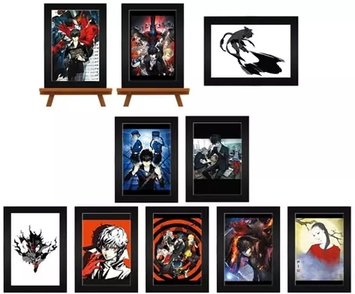 雑貨　全10種セット 「ペルソナ5 トレーディングミニアートフレーム」