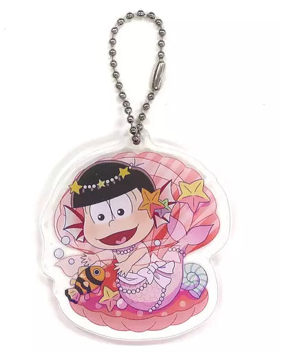 おそ松 「セガコラボカフェ なんば千日前 おそ松さん デフォルメアクリルチャーム～マーメイドver.～」