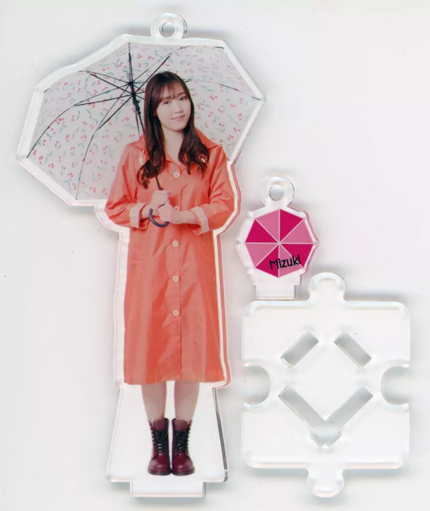 譜久村聖(モーニング娘。’20) フィギュアスタンドキーホルダー～2020 Rain～ 2020年Hello! Projectオフィシャルショップ予約限定