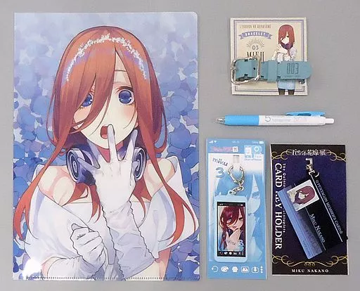 駿河屋 -<中古>中野三玖 グッズセットB 「五等分の花嫁展