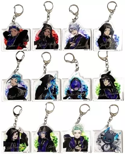 全12種セット 「ディズニー ツイステッドワンダーランド ブラインドアクリルキーホルダーコレクションVol.2 式典服」