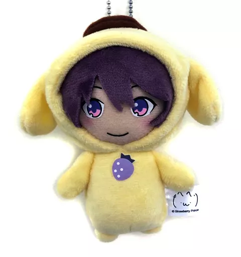 ななもり。(すとろべりーぷりんす)×ポムポムプリン サンリオ×すとぷり ぬいぐるみボールチェーン 「すとぷりるーむ!」 ヴィレッジヴァンガード限定