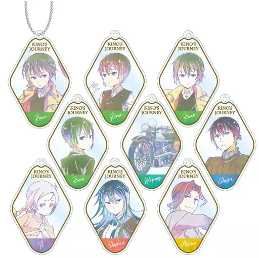 全9種セット 「キノの旅 -the Beautiful World- the Animated Series トレーディング Ani-Art アクリルキーホルダー」
